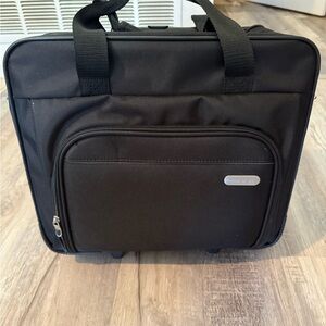 Rolling Black Laptop Bag